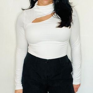 Sculpt Fitted Cut Out Long Sleeve BEST SELLER